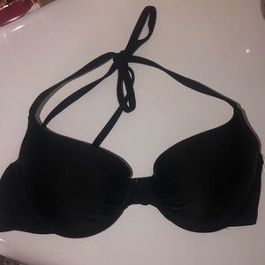 Aerie black bikini top